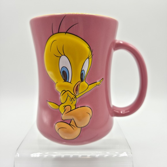 Warner Bros. Other - Looney Tunes Tweety Bird Mug Pink